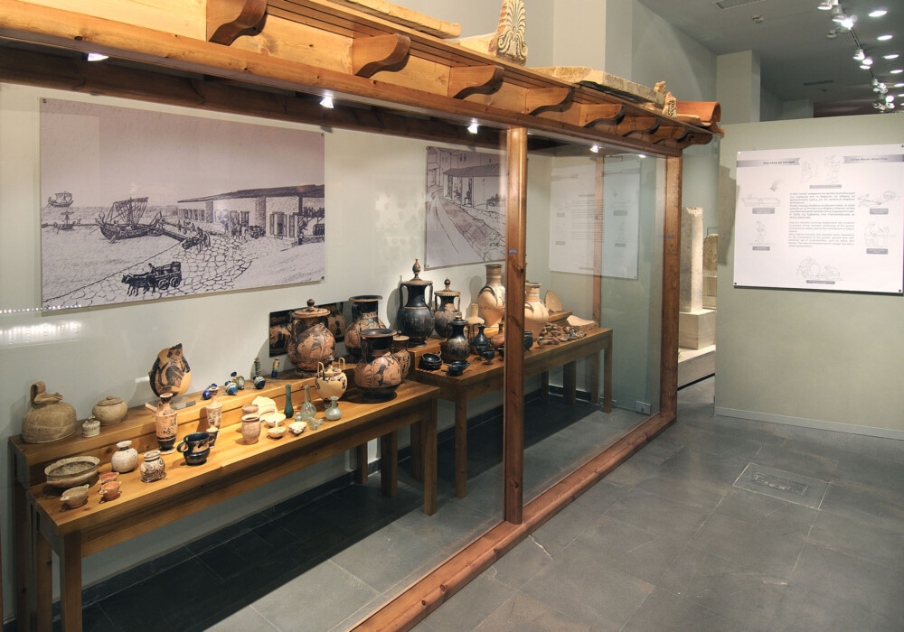 Άποψη της ενότητας "Τα εν δήμω": οικονομία και εμπόριο