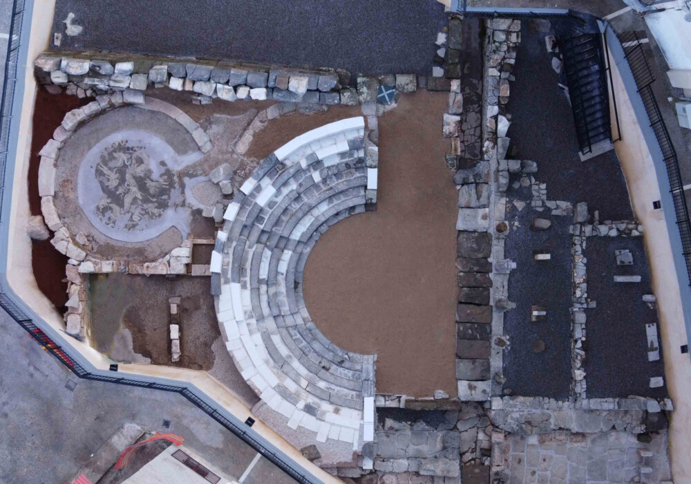 Γενική άποψη του αρχαιολογικού χώρου